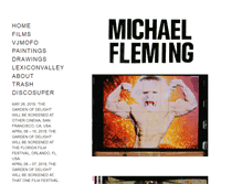 Tablet Screenshot of michaelfleming.com